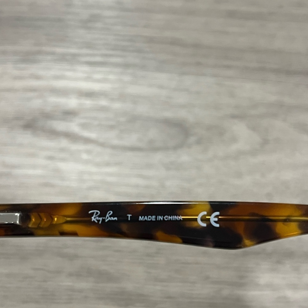 Ray-Ban RB5228 5629 Gray Brown Tortoise Eyeglasses Frame 53-17-140 FRAMES ONLY - Picture 5 of 8